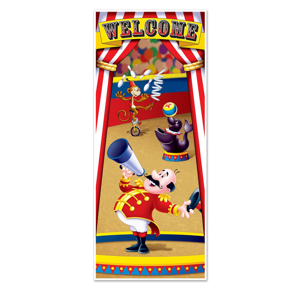 Beistle Circus Tent Door Cover - Party Supply Decoration for Circus