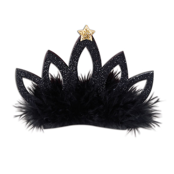 Beistle Tiara Hair Clip - Party Supply Decoration for General Occasion