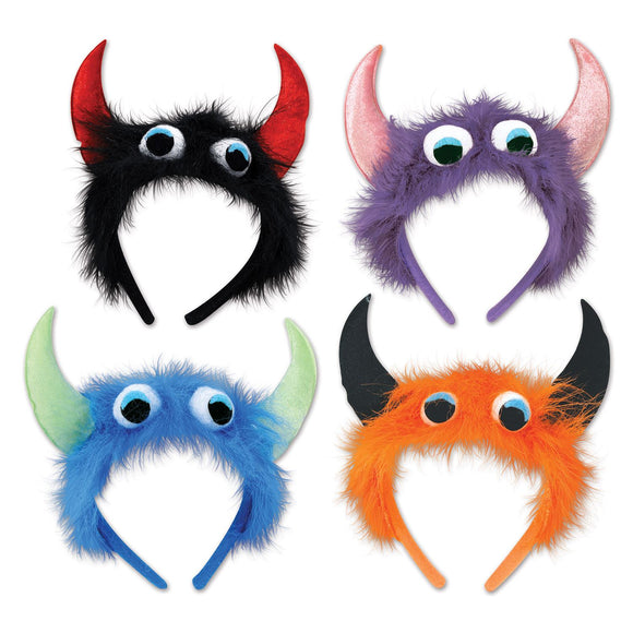 Beistle Monster Headbands (Sold Individually) (Assorted Designs)  (1/Card) Party Supply Decoration : Halloween
