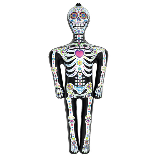 Day Of The Dead Inflatable Skeleton