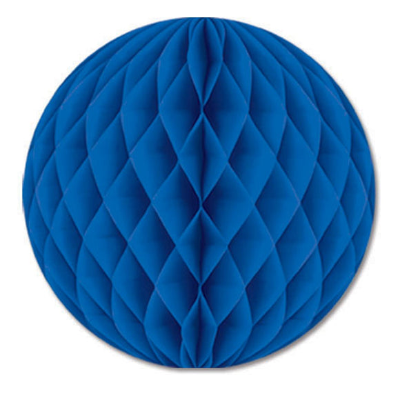 Beistle Blue Art-Tissue Ball - Party Supply Decoration for General Occasion