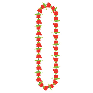 Beistle Rose Leis (1/pkg) - Party Supply Decoration for Derby Day