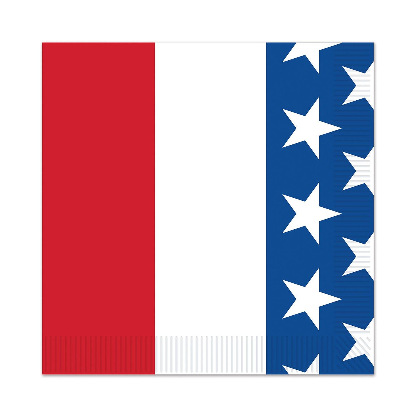 Beistle Patriotic Beverage Napkins - Party Supply Decoration for Patriotic