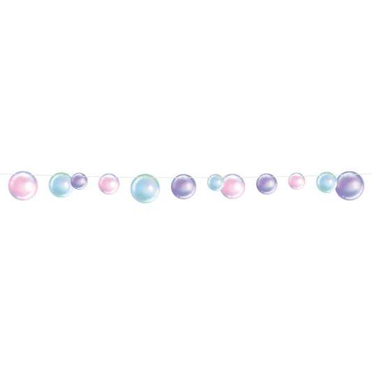 Beistle Bubbles Streamer 7 in  x 8' (1/Pkg) Party Supply Decoration : Under The Sea