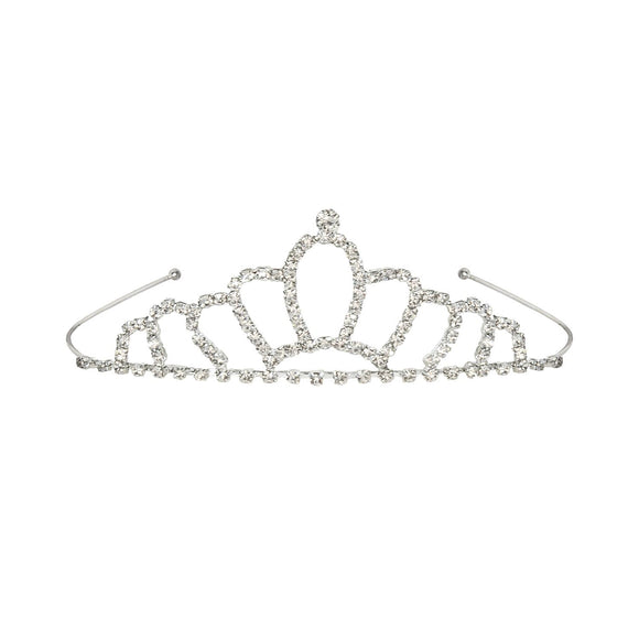 Beistle Royal Rhinestone Tiara - Party Supply Decoration for General Occasion