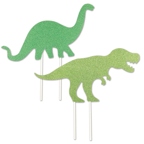 Beistle Dinosaur Cake Toppers - Party Supply Decoration for Dinosaurs