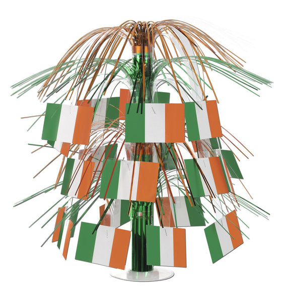 Beistle Irish Flag Cascade Centerpiece 18 in  (1/Pkg) Party Supply Decoration : St. Patricks
