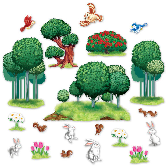 Beistle Animal and Nature Props (20/pkg) - Party Supply Decoration for Princess
