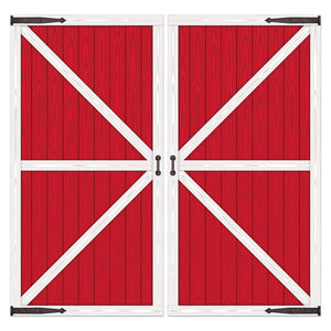 Beistle Barn Door Props (2/pkg) - Party Supply Decoration for Farm