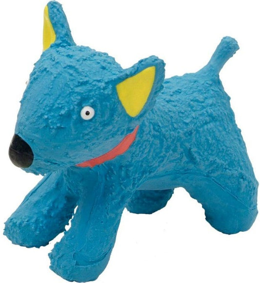 Lil Pals Latex Blue Dog Toy