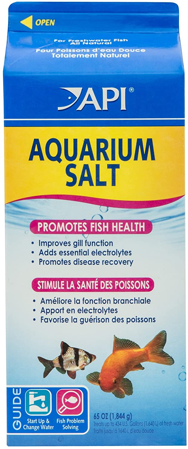 API Aquarium Salt Promotes Fish Health for Freshwater Aquariums