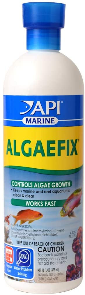 API Marine AlgaeFix Controls Algae Growth and Works Fast