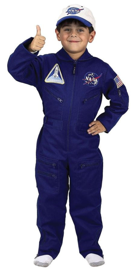 FLIGHT SUIT W CAP CHLD LG 8-10