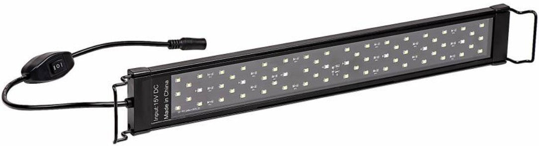 Aquatop SkyAqua LED Aquarium Light Fixture 6500K with 3 Position Toggle Switch