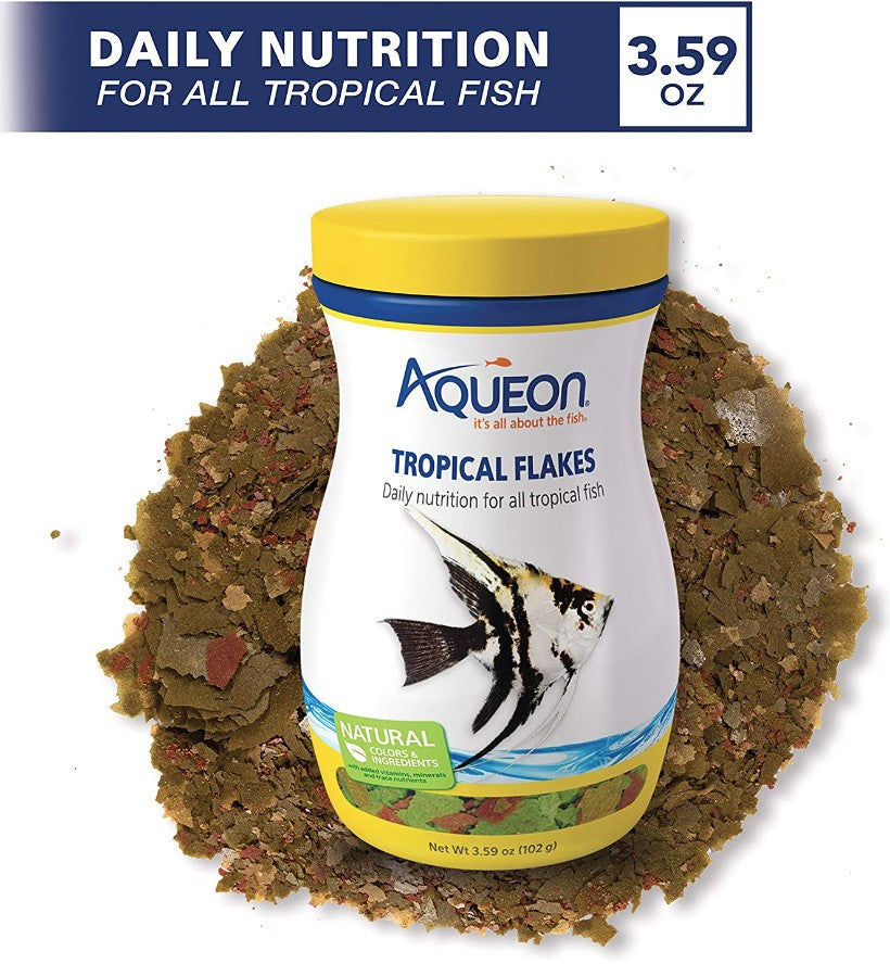 Aqueon Tropical Flakes Fish Food