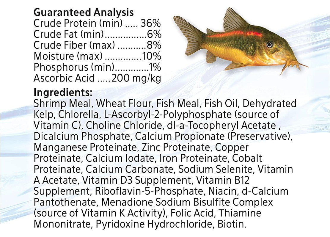 Aqueon Shrimp Pellets Fish Food Sinking Pellets for Tropical Fish and Bottom Feeders