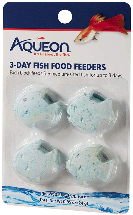 Aqueon 3-Day Fish Food Feeders