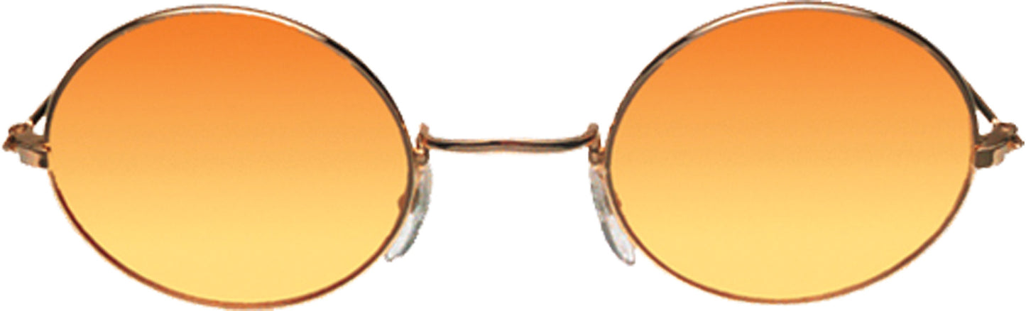 Glasses John Gold Orange Yello