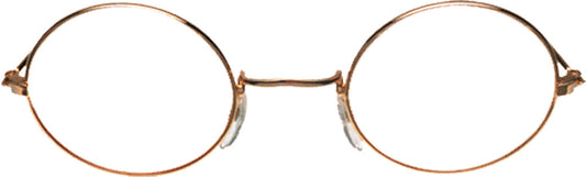 GLASSES JOHN GOLD CLEAR