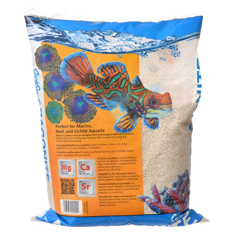 CaribSea Aragonite Special Grade Reef Sand Substrate Perfect for Marine, Reef, and Cichlid Aquaria