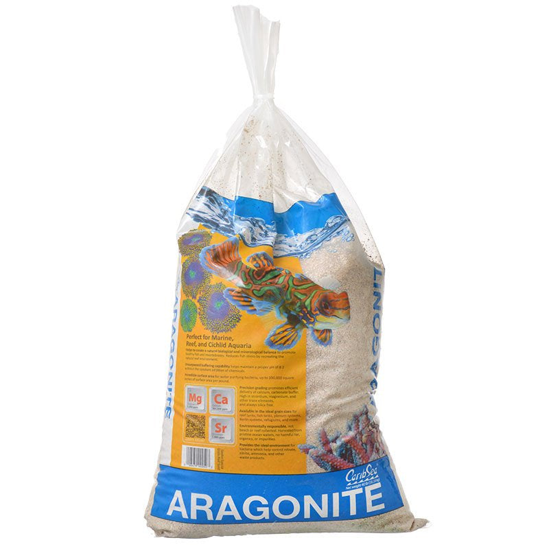 CaribSea Aragonite Special Grade Reef Sand Substrate Perfect for Marine, Reef, and Cichlid Aquaria