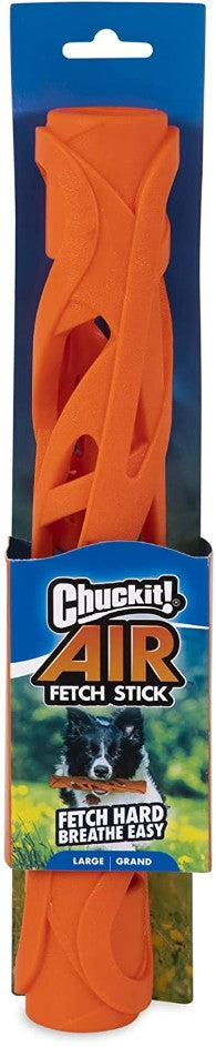 Chuckit Air Fetch Stick Fetch Hard Breath Easy Dog Toy