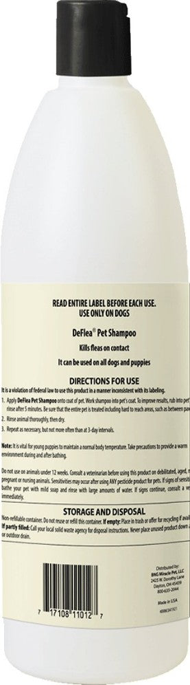 Miracle Care De Flea Pet Shampoo