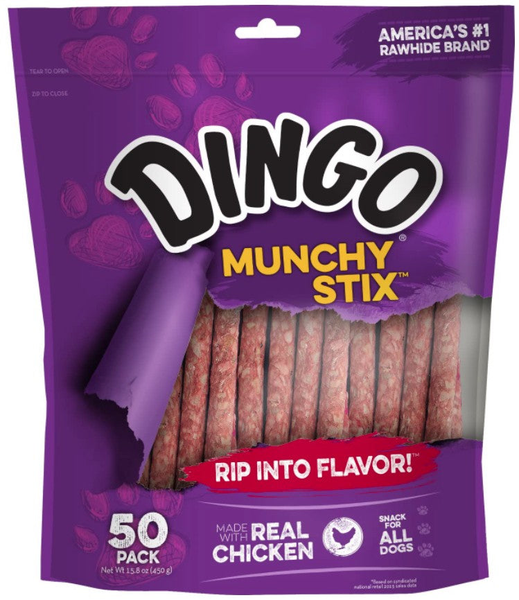 Dingo Munchy Stix with Real Chicken