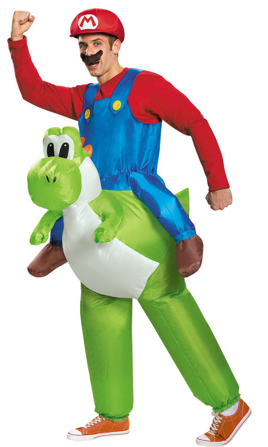 MARIO RIDING YOSHI ADULT 42-46