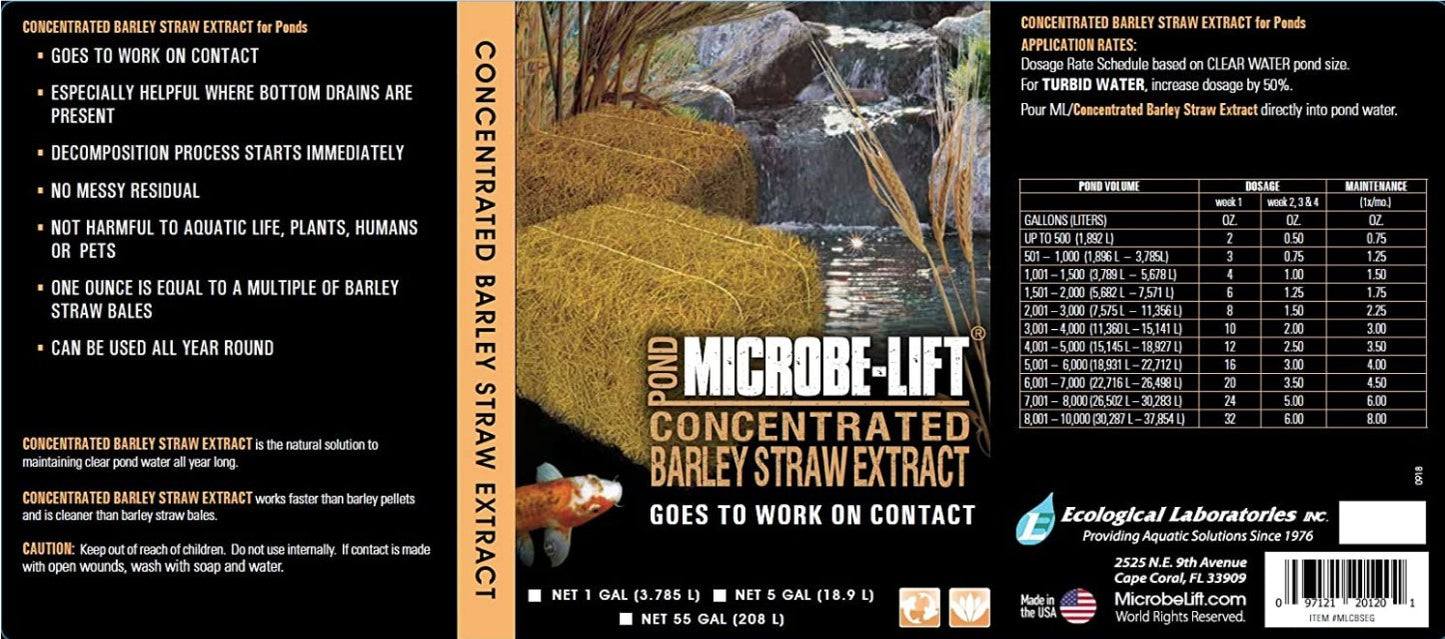 Microbe-Lift Barley Straw Concentrated Extract