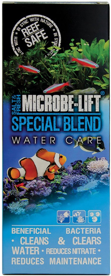 Microbe-Lift Special Blend A Complete Ecosystem in a Bottle for Saltwater and Freshwater Aquariums