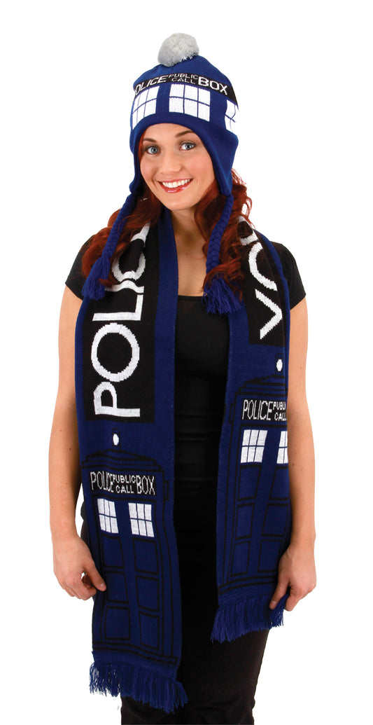 Doctor Who Tardis Scarf