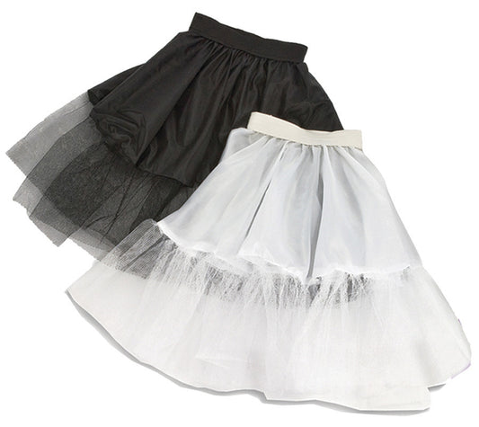 PETTICOAT WHITE ADULT 21 INCH