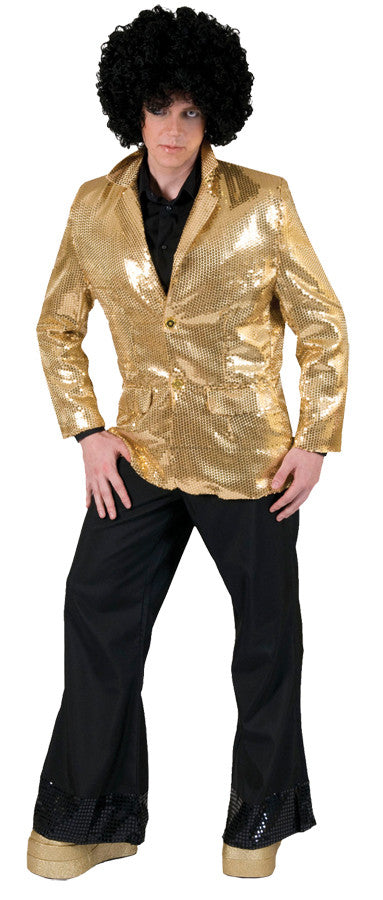 DISCO JACKET GOLD ADULT LG