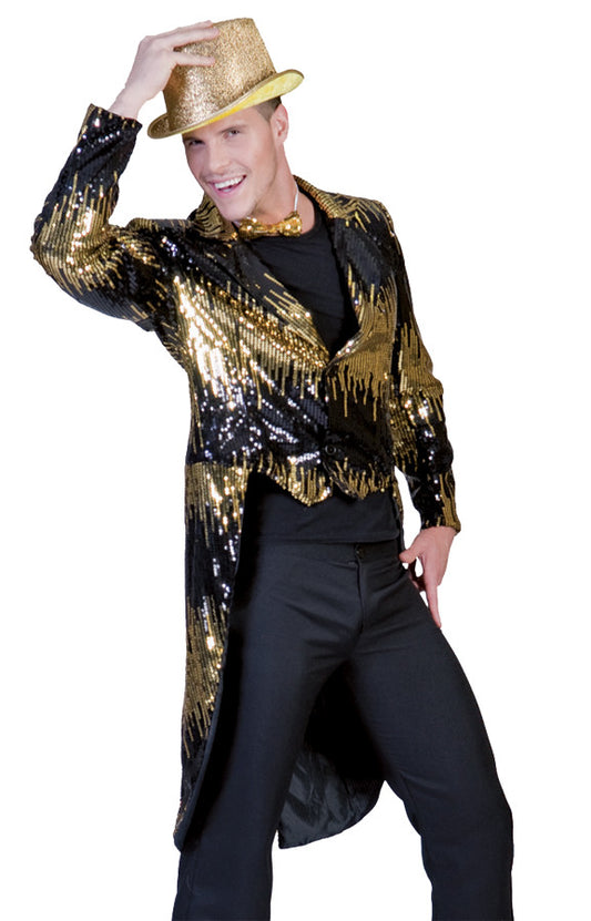 GLITTER TAILCOAT GOLD LARGE