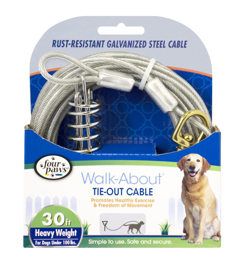 Four Paws Tie-Out Cable Heavy Weight