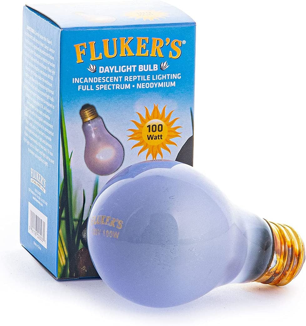 Flukers Neodymium Incandescent Full Spectrum Daylight Bulbs for Reptiles