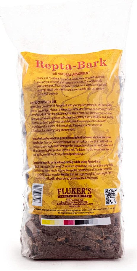 Flukers Repta-Bark Forest Floor Substrate