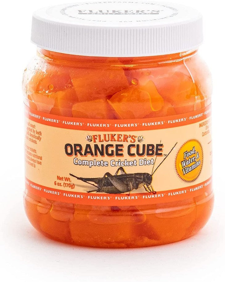 Flukers Orange Cube Complete Cricket Diet