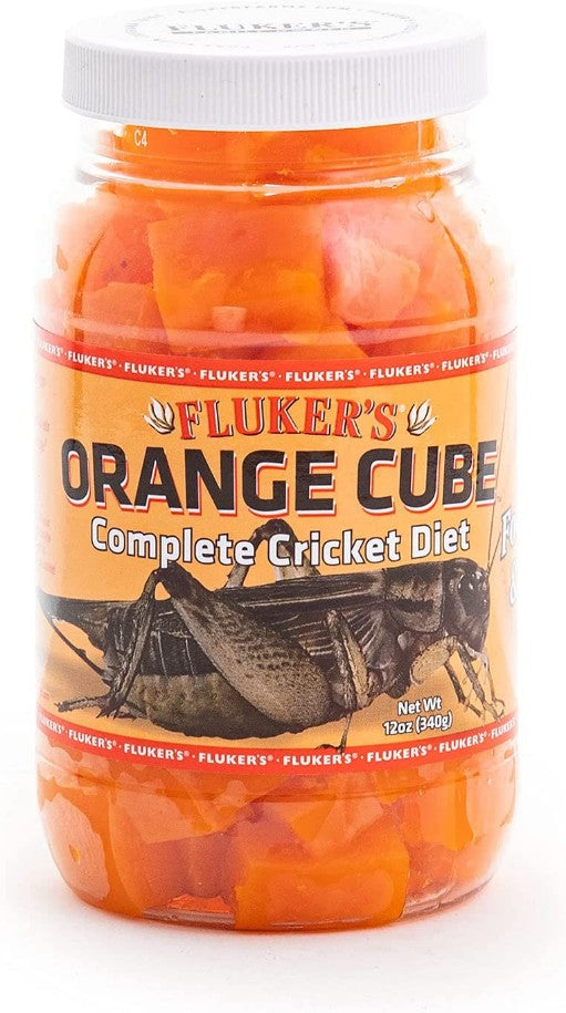 Flukers Orange Cube Complete Cricket Diet