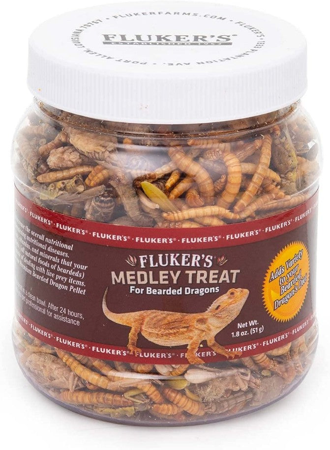 Flukers Medley Treat for Bearded Dragons