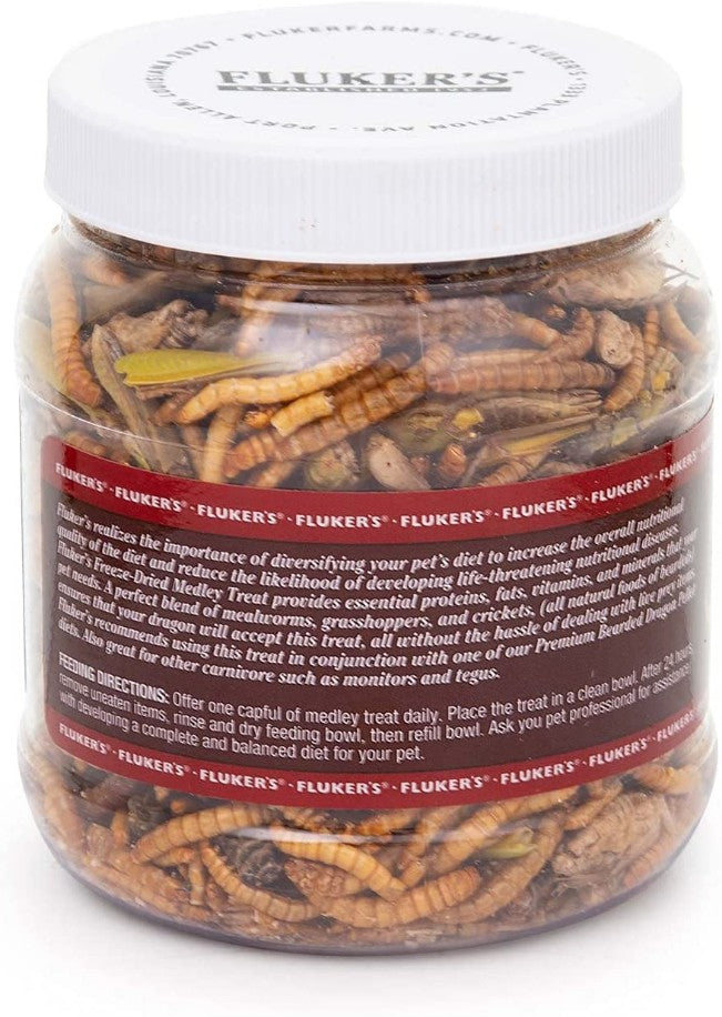 Flukers Medley Treat for Bearded Dragons