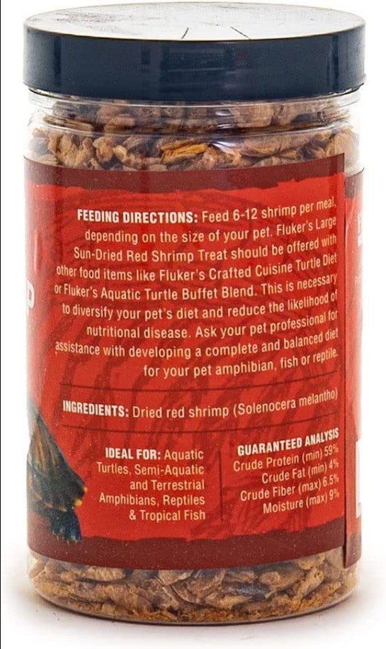 Flukers Sun-Dried Large Red Shrimp Treat