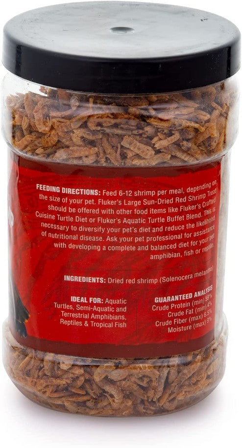 Flukers Sun-Dried Large Red Shrimp Treat