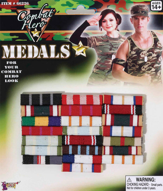 COMBAT HERO MEDALS BARS