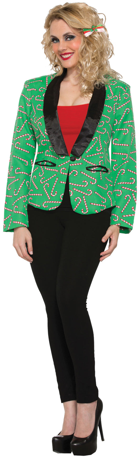 Candy Cane Blazer Adult Small