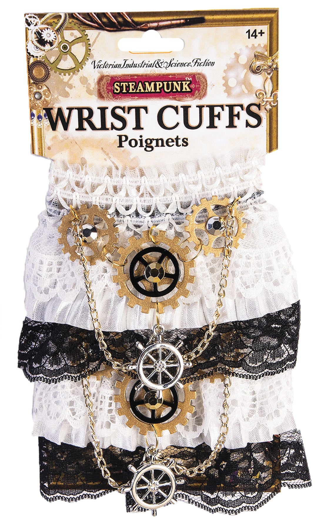 Steampunk Wristcuffs Lace