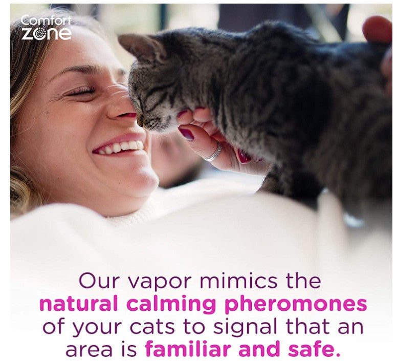 Comfort Zone Calming Diffuser Refills For Cats and Kittens