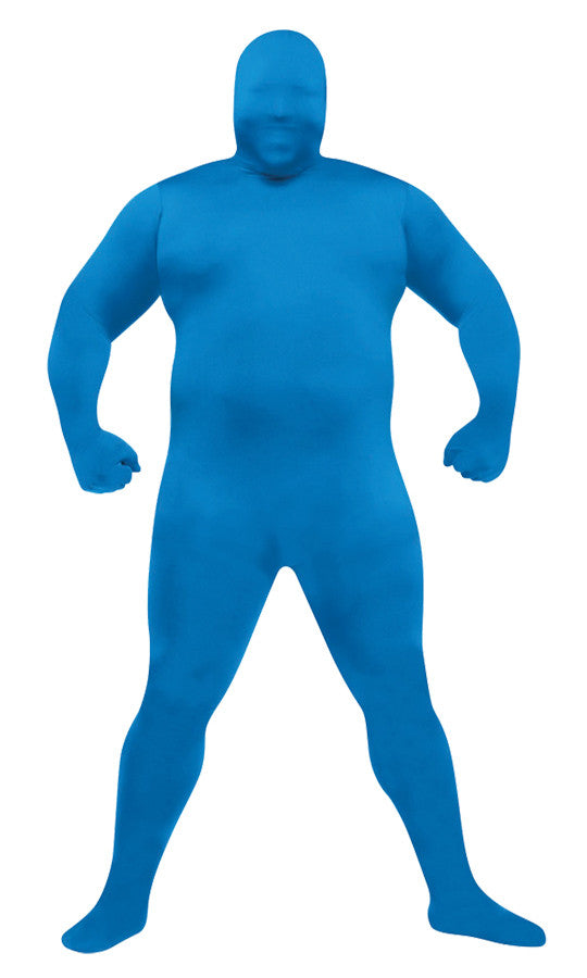 SKIN SUIT BLUE ADULT PLUS