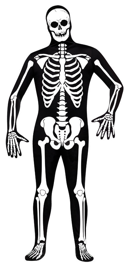 SKIN SUIT SKELETON ADULT STD